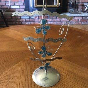 Girls Butterfly Earring/Jewelry Holder